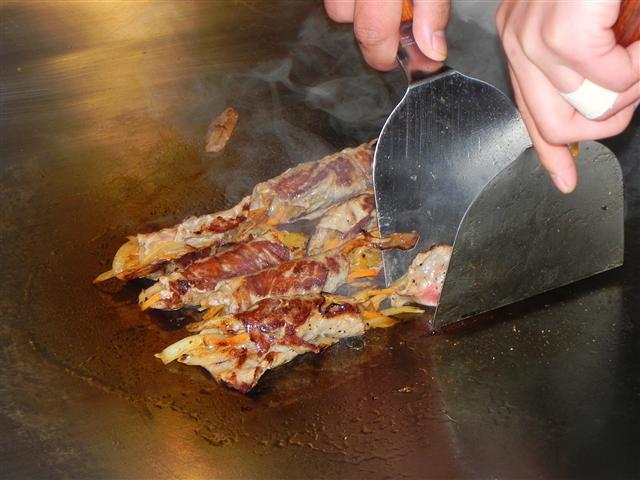 teppanyaki alaturka biftek rulo