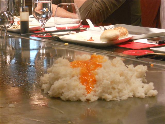 teppanyaki alaturka pilav
