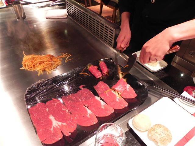 teppanyaki alaturka rulo biftek