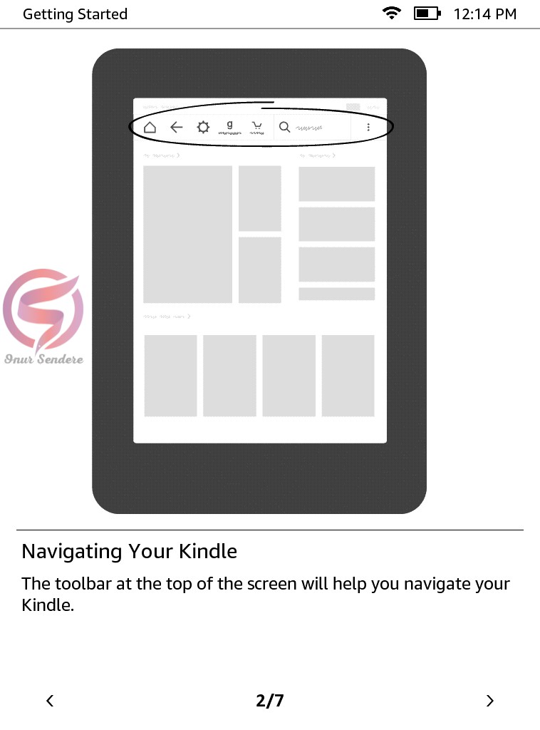 kindle guncelleme sonrasi anlatim 2