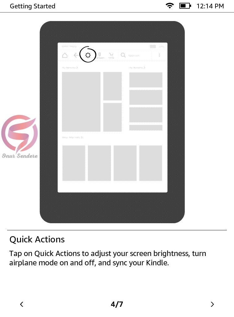 kindle guncelleme sonrasi anlatim 4