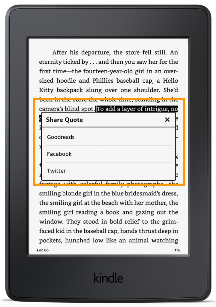 kindle hizli alinti paslayma