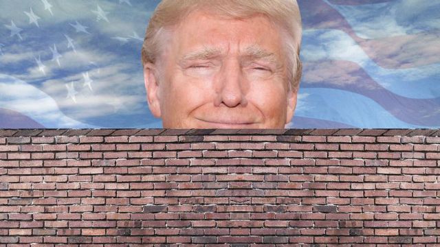 donal trump meksika duvar